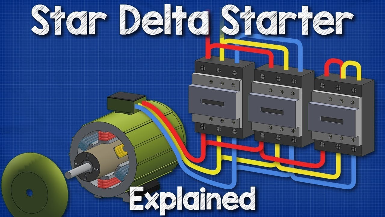 Star Delta Starter Explained - Working Principle — The Engineering Mindset
