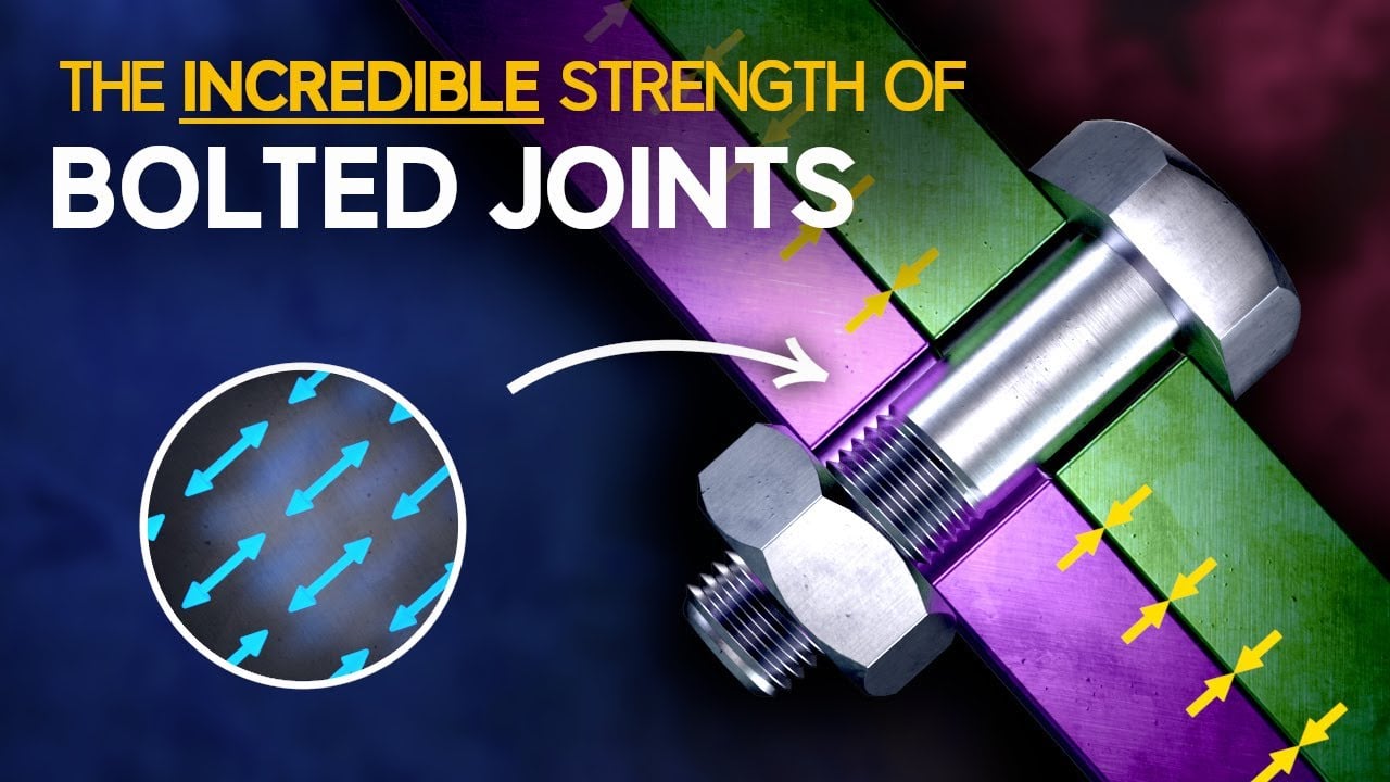 The Incredible Strength of Bolted Joints - The Efficient Engineer
