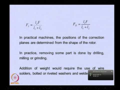 Mod-08 Lec-01 Introduction to Rigid Rotor Balancing - nptelhrd