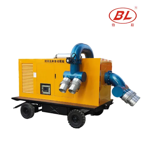 ZBCY Mobile Diesel Engine Trailer Pump