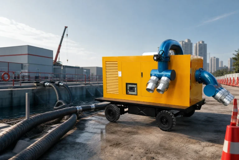 What is the function of a mobile pump?