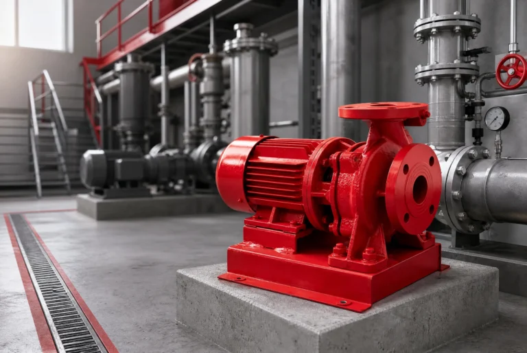What does a water booster pump do?