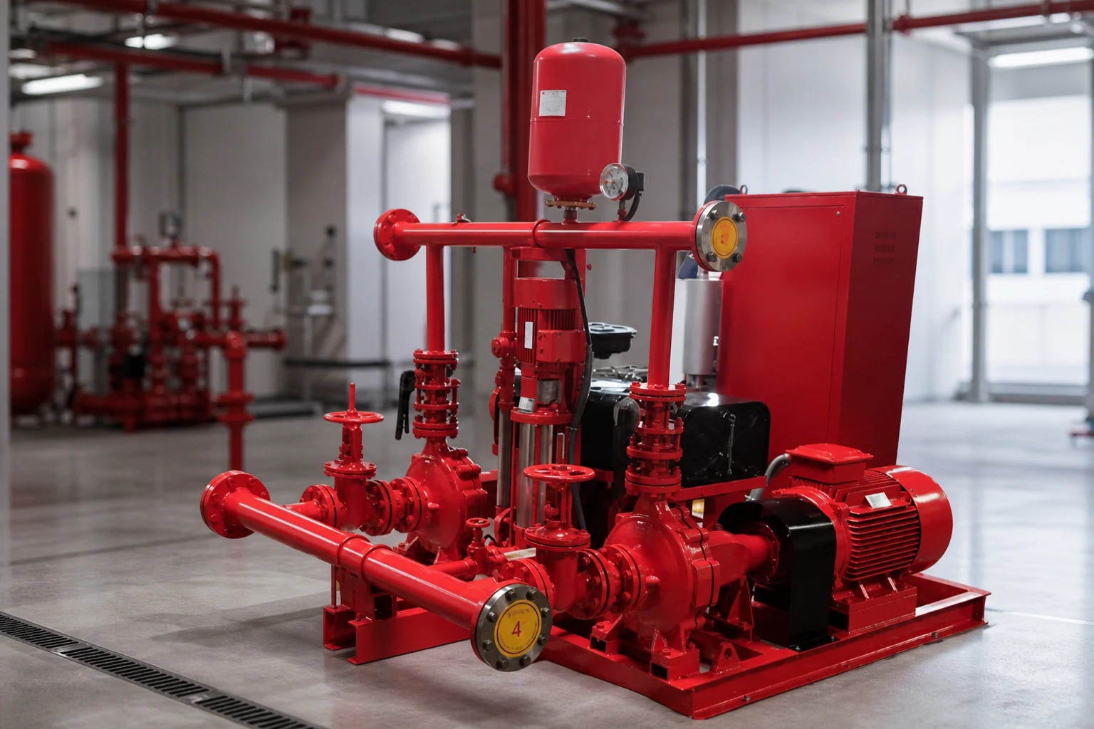 BORRA fire product recommendation (illustrative scene)