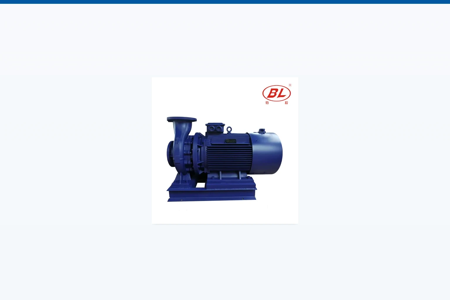 Industrial centrifugal pump in an engineered application