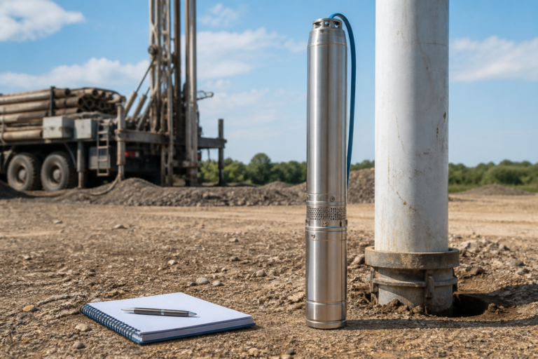 Deep Well Pump Selection: Flow, Head, Well and Installation Inputs