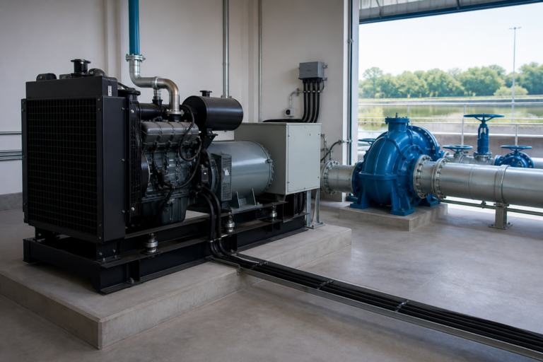 How to Size a Generator for a Water Pump: Starting Load and Project Inputs