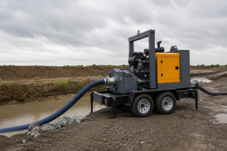 Trailer-Mounted Dewatering Pump Selection for Temporary Drainage Projects