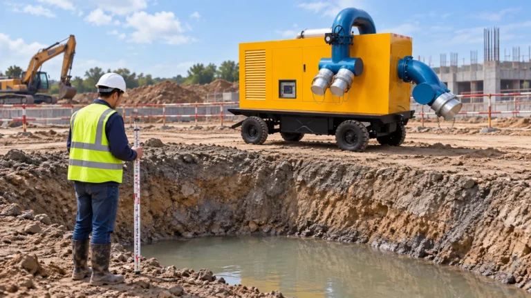 How to Calculate Dewatering Pump Flow for an Excavation