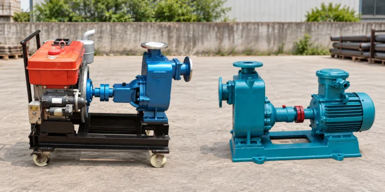 Diesel vs Electric Self-Priming Pump for Site Dewatering