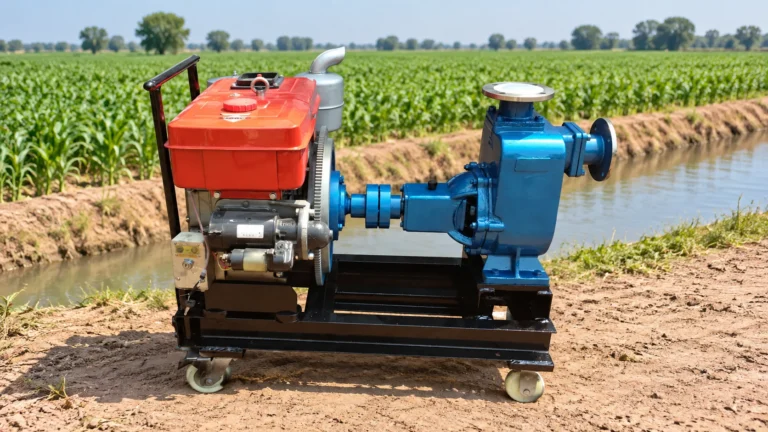 Self-Priming Pump for Irrigation: Flow, Lift, and Engine Selection