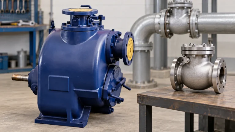 Self-Priming Pump Check Valve Problems and Selection
