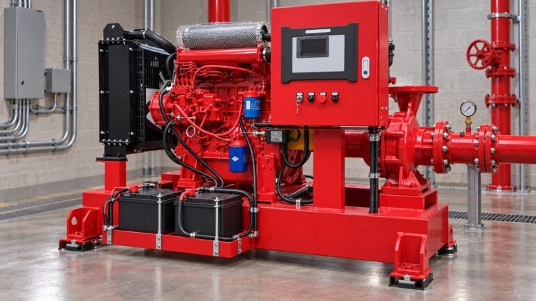 Diesel Fire Pump Battery Sizing and Charger Selection