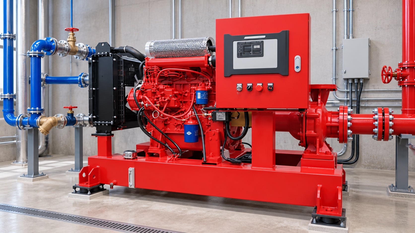 Diesel Fire Pump Cooling Systems: Heat Exchanger vs Radiator — inspection and commissioning check