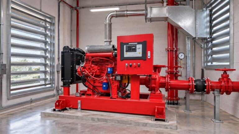 Fire Pump Room Ventilation Requirements for Diesel Engine Packages
