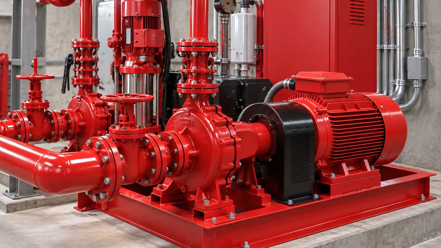 Electric Fire Pump Motor Sizing and Starting Method Selection — design and installation check