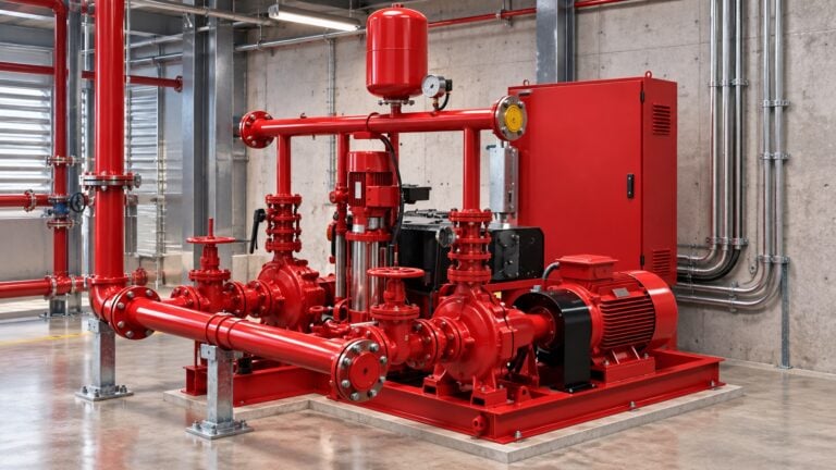 Electric Fire Pump Motor Sizing and Starting Method Selection