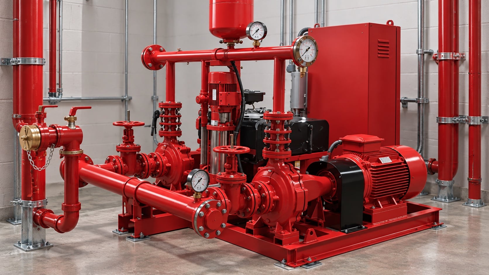 How to Calculate Fire Pump Flow and Pressure for a Sprinkler System — design and installation check