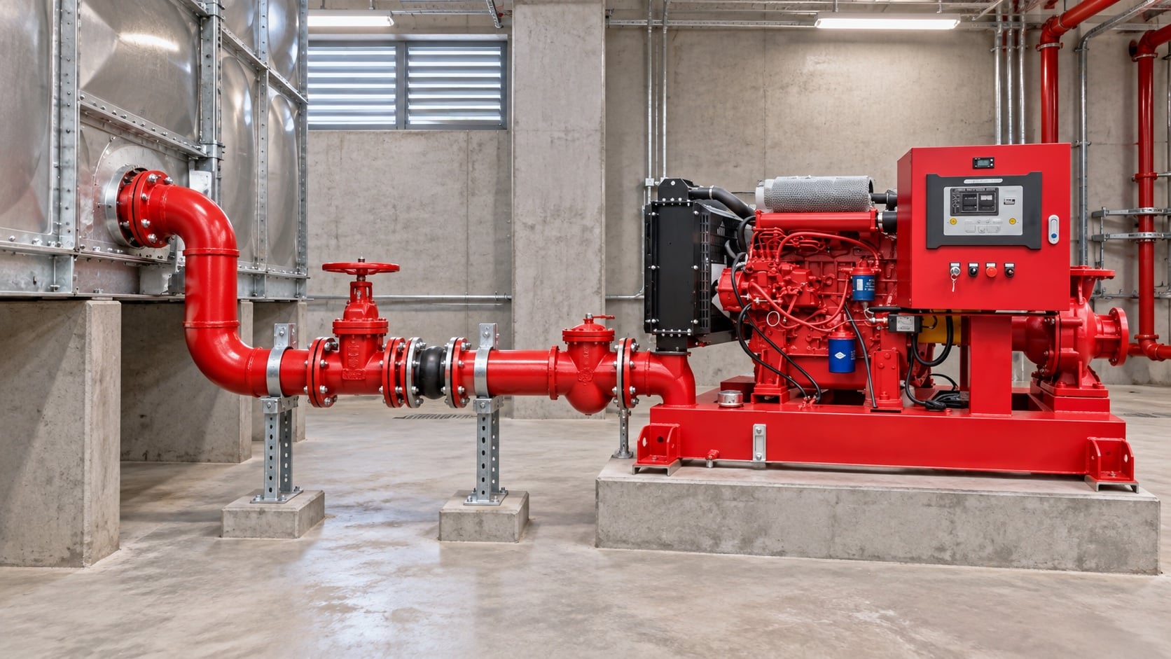 Fire Pump Suction Pipe Sizing: Velocity, Fittings, and Layout Checks — inspection and commissioning check