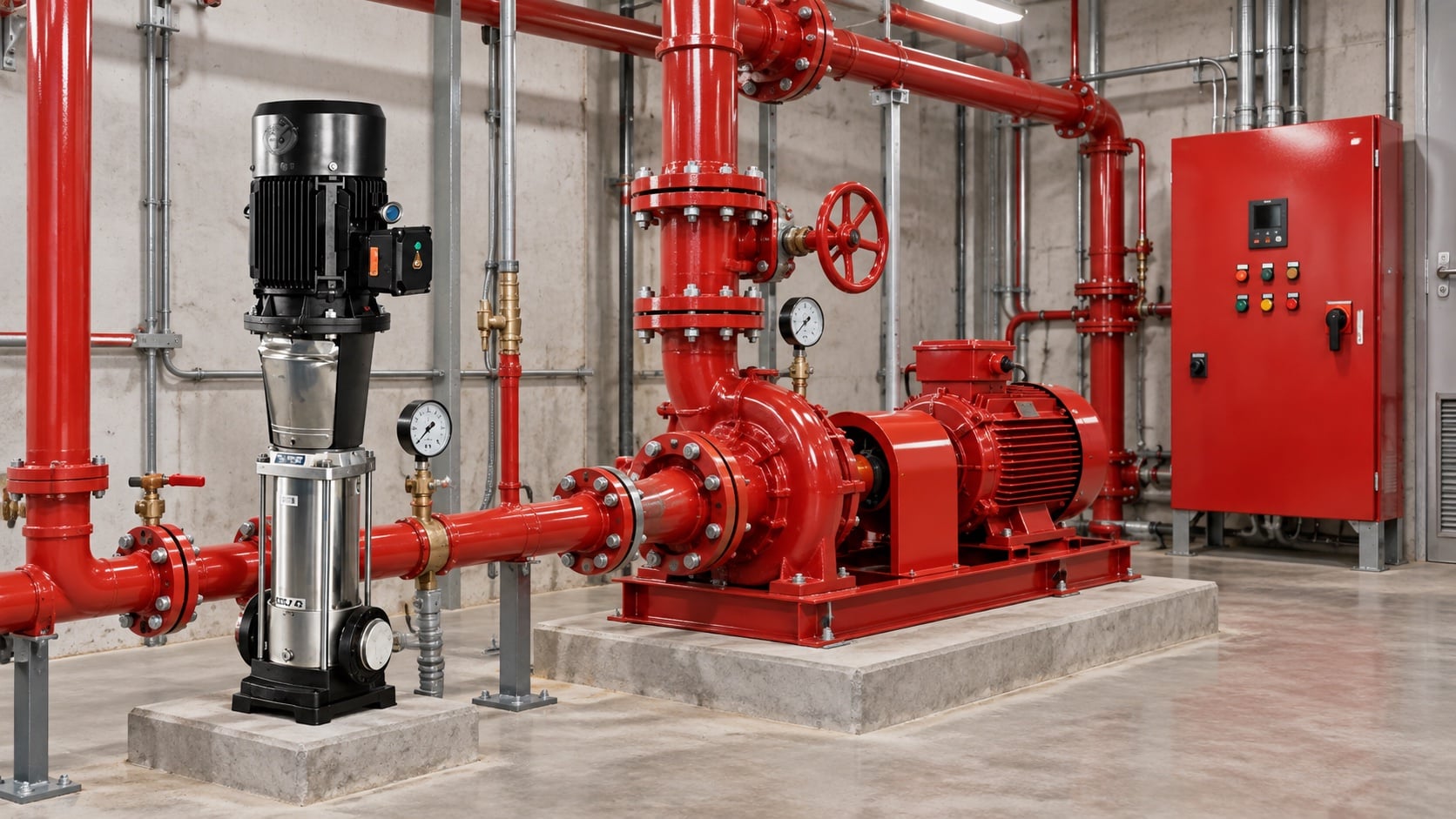 Jockey Pump Start and Stop Pressure Settings Explained — inspection and commissioning check