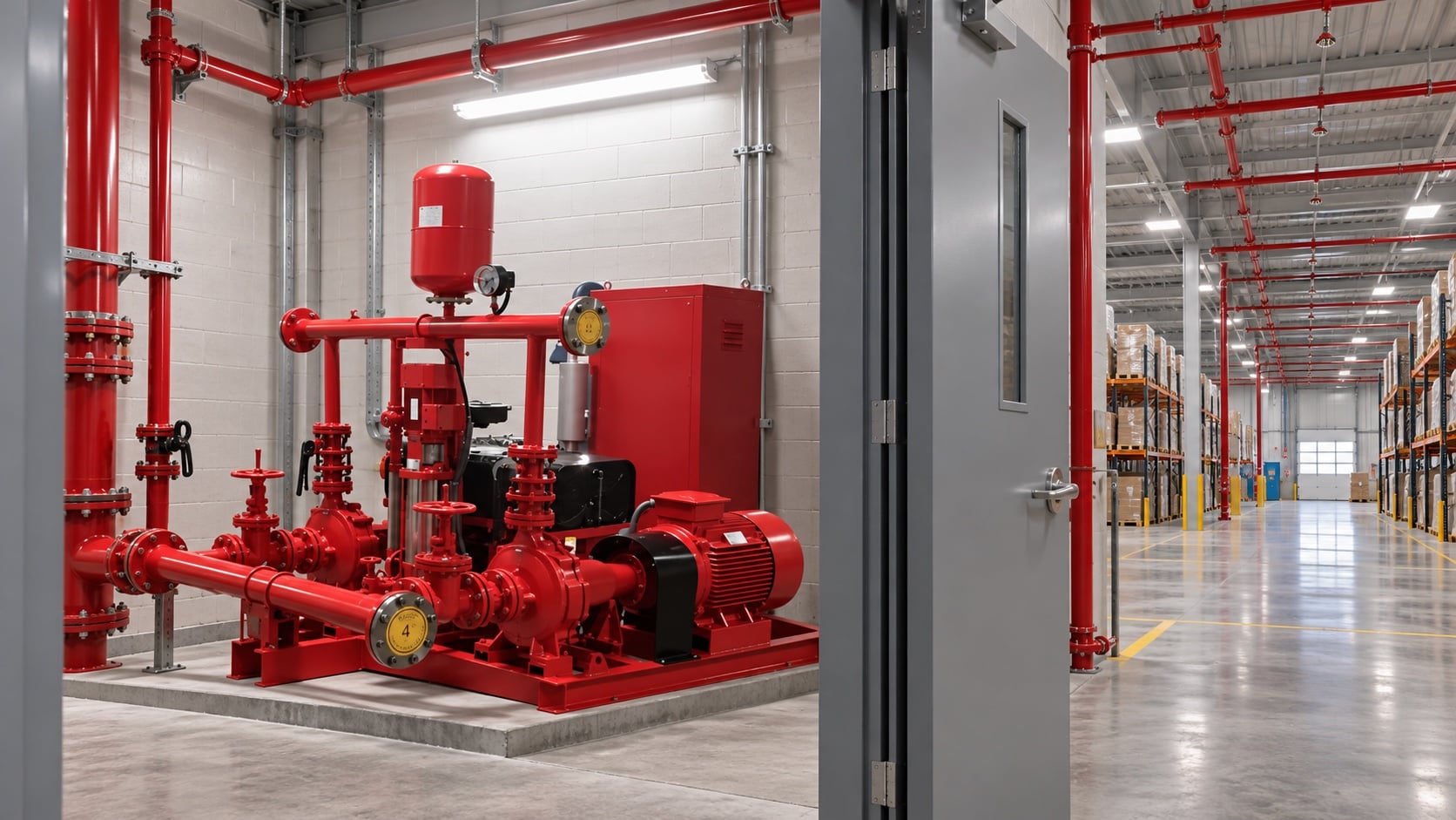Fire Pump for Warehouse Sprinkler Systems: Selection Checklist — inspection and commissioning check