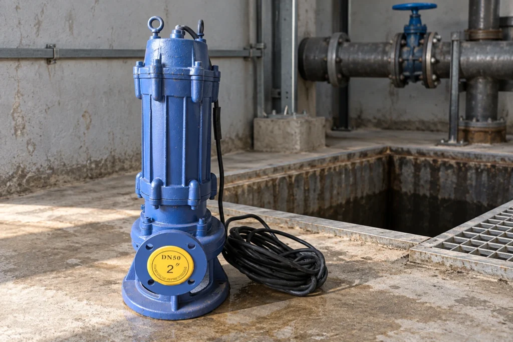 Submersible Sewage Pump Seal Leakage Detection