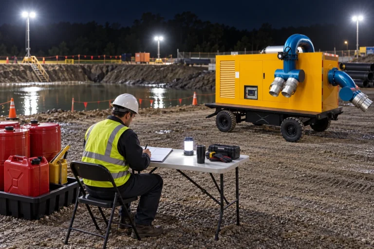 Diesel Trash Pump Fuel Consumption: What Affects Runtime