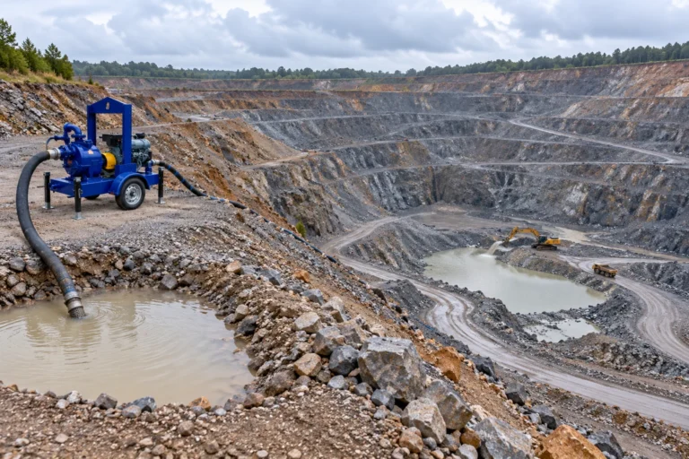 Dewatering Pump Selection for Open-Pit Mines