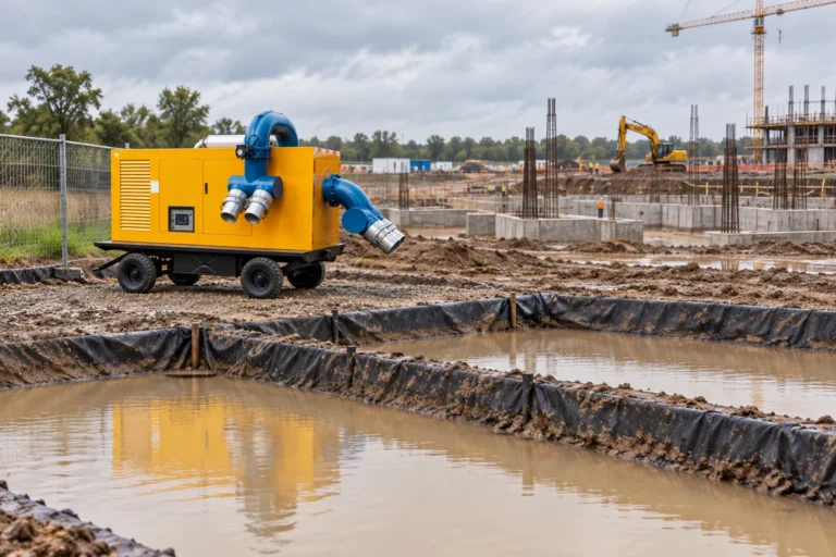 Stormwater Pump Selection for Construction Sites