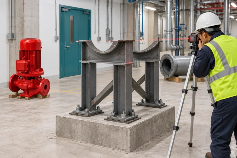 Inline Pump Installation: Pipe Support and Alignment